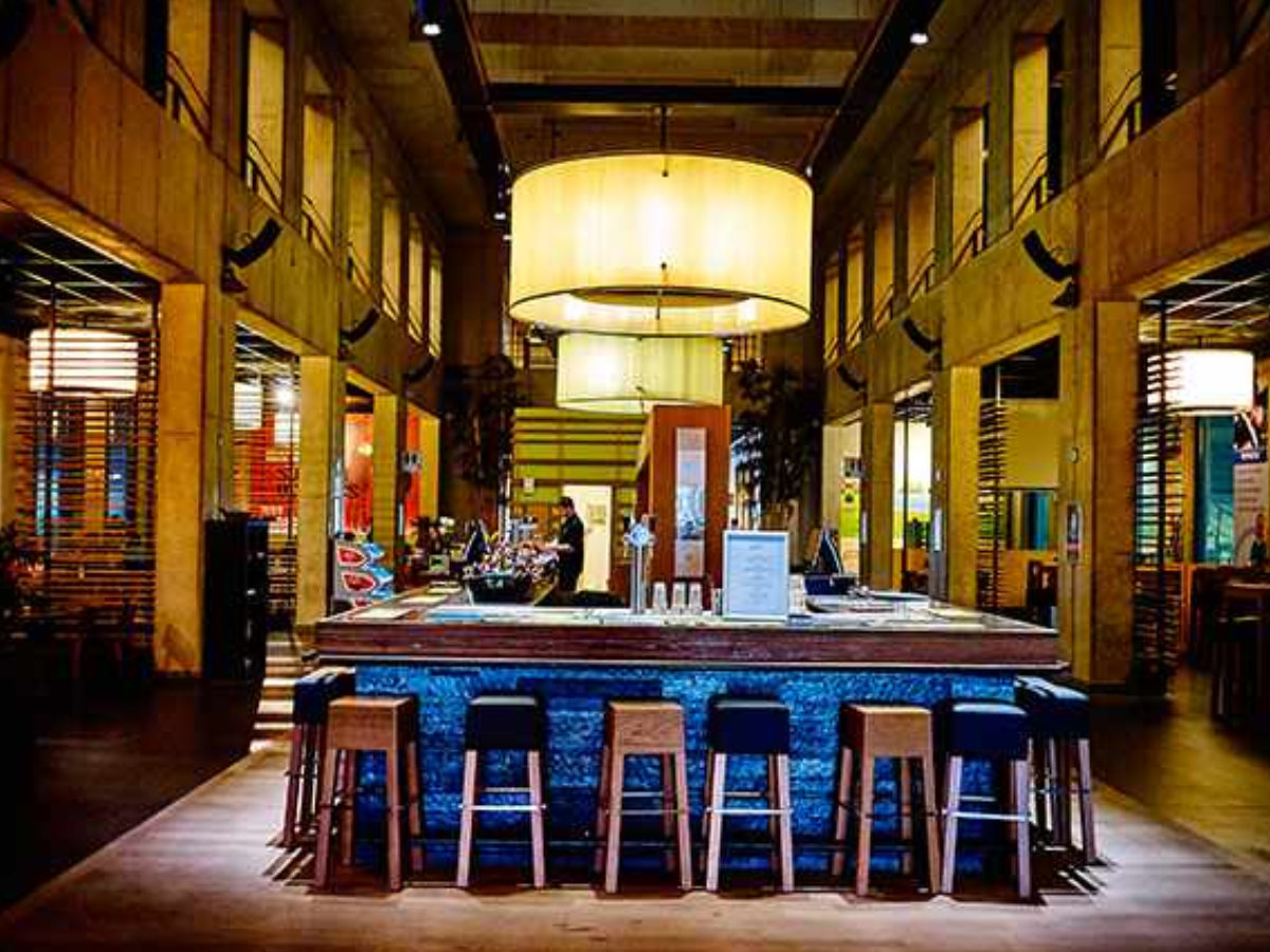 Foto van de brasserie in Sportoase Philipssite, Leuven